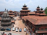 Kathmandu Patan Durbar Square 02 Krishna Temple, Taleju Bell, Hari Shankar Temple And Royal Palace
